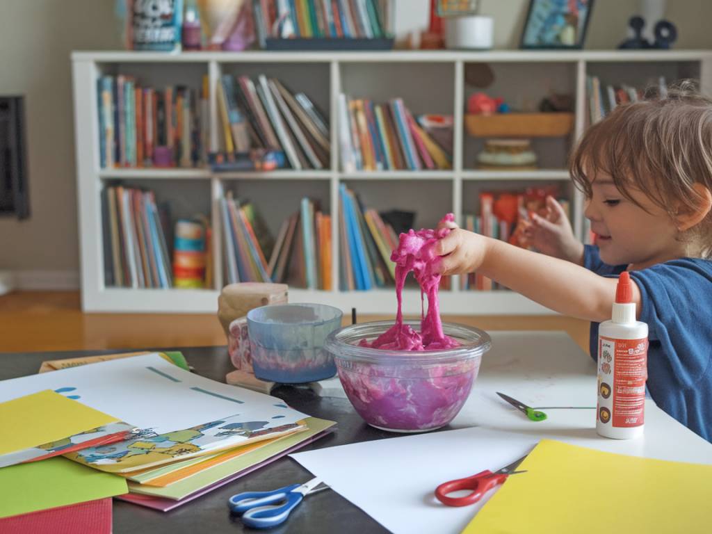 "10 idées d'activités créatives pour occuper les enfants les jours de pluie"